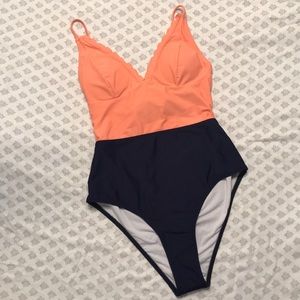 One piece bathing suit
